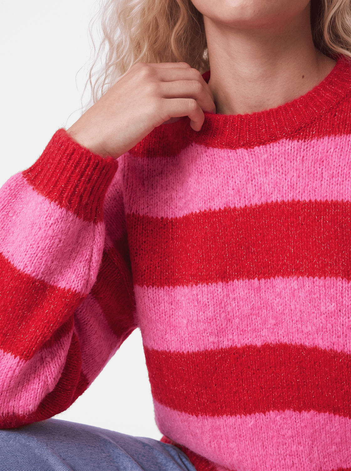 PCRASMINE Pullover - Savvy Red - VERO MODA & VILA Bergvik